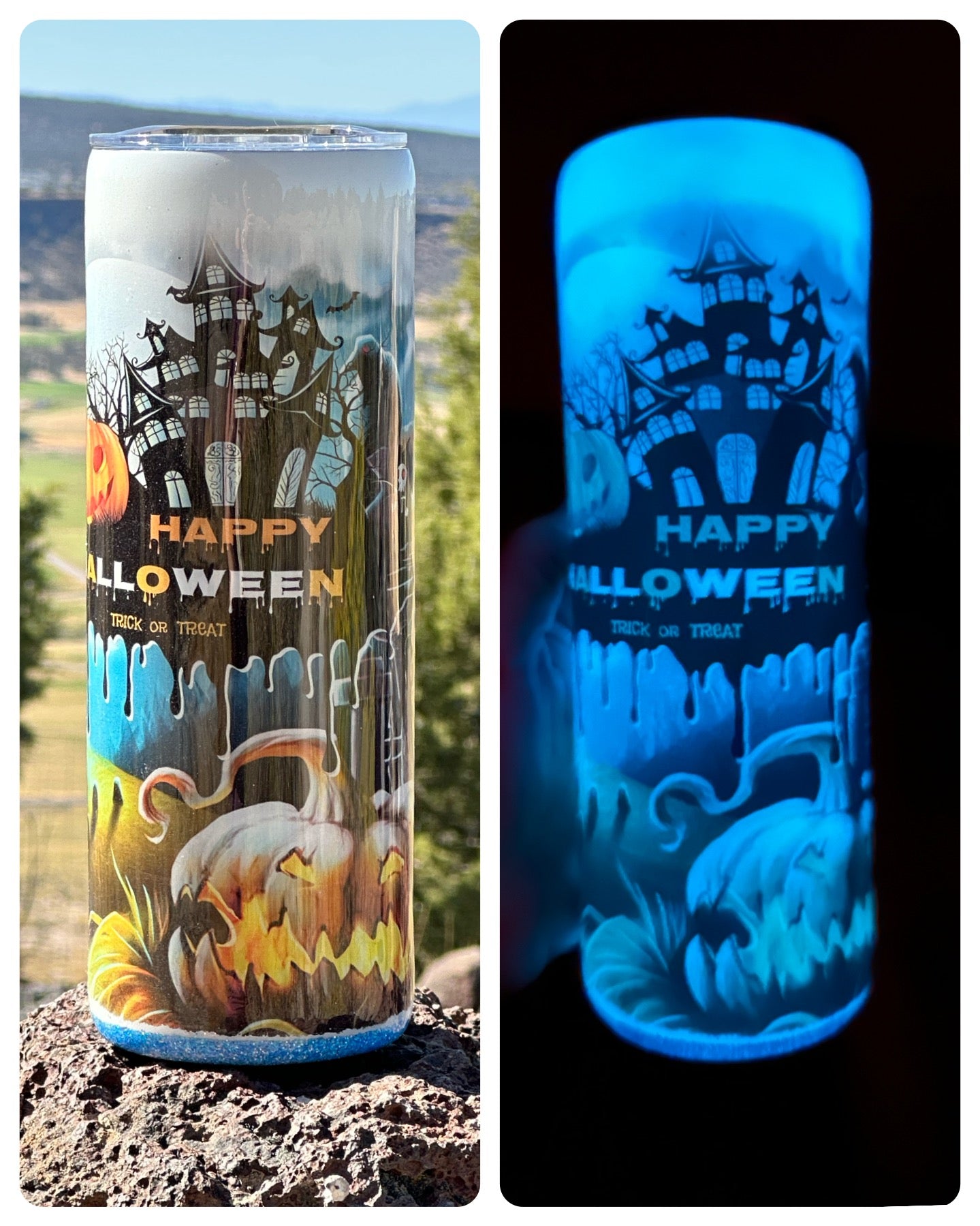 Happy Halloween Glow In The Dark