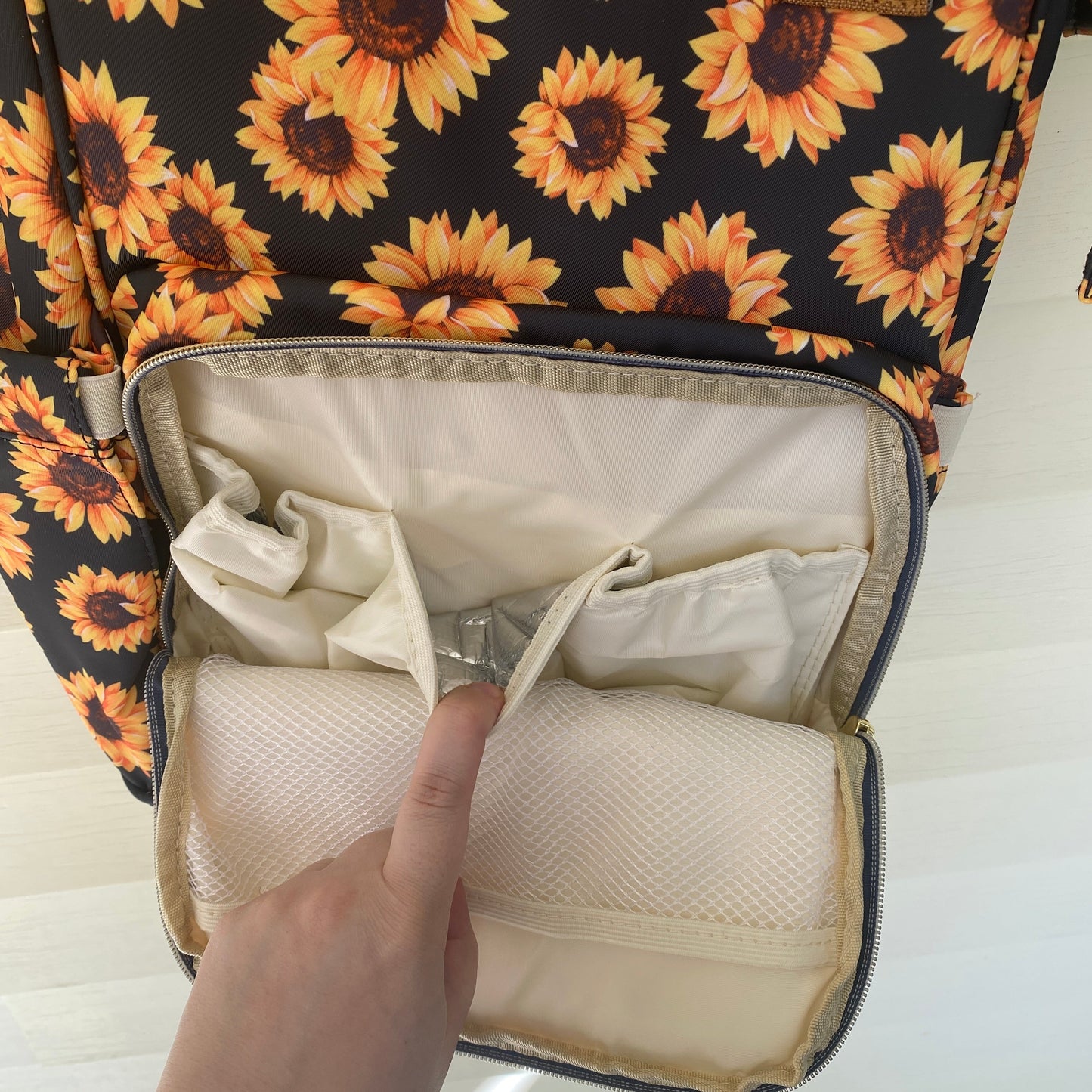 Emily Travel Bag - Sunflower